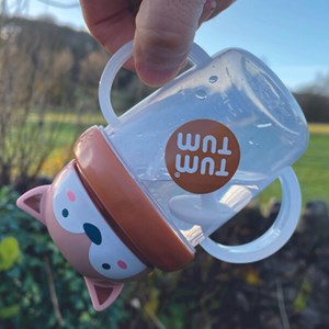 Tasse anti fuite + paille lestée re