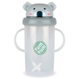 Grande tasse anti fuite + paille le