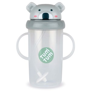 Grande tasse anti fuite + paille le