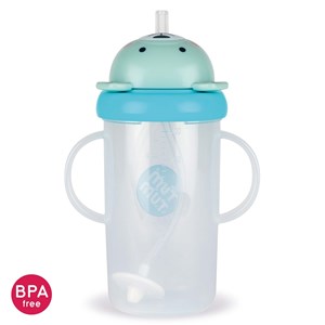 Grande tasse anti fuite + paille le