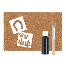 Diy paillasson empreintes d'animaux