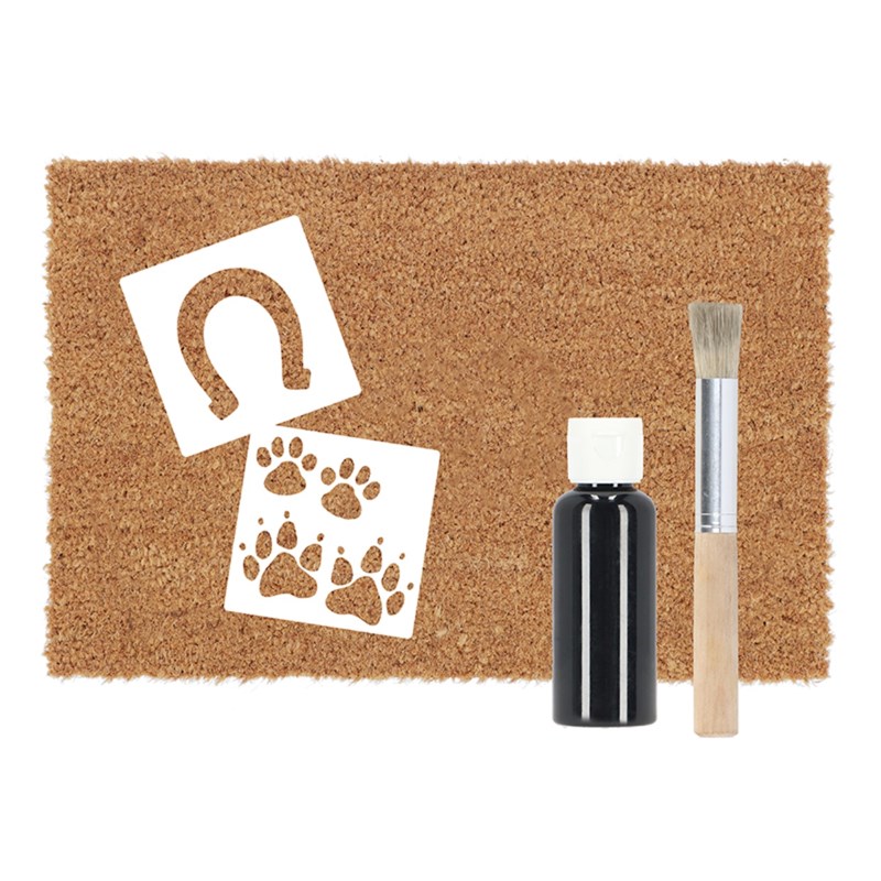 Diy paillasson empreintes d'animaux