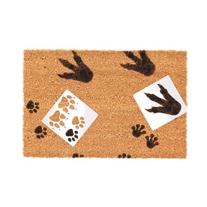 Diy paillasson empreintes d'animaux