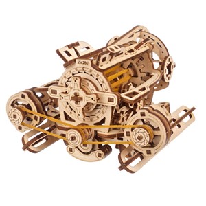 Sous-marin steampunk  puzzle 3d bois