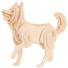 Puzzle 3d husky dani créations