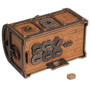 Escape room treasure chest