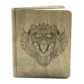 Carnet en bois ?houette