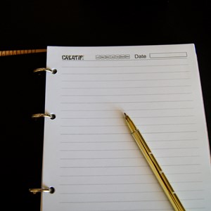 Carnet en bois ?houette