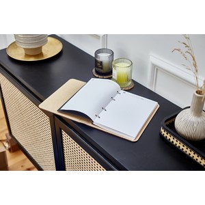 Carnet en bois vignoble