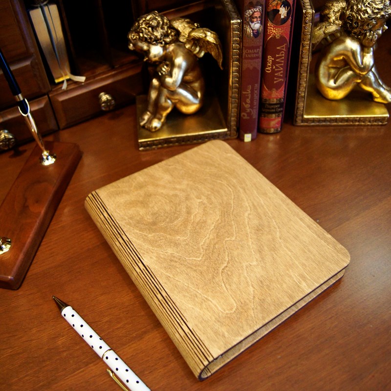 CreatifWood - Carnet en bois