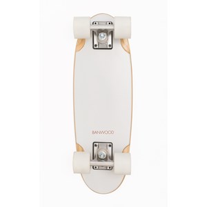 Banwood skateboard blanc