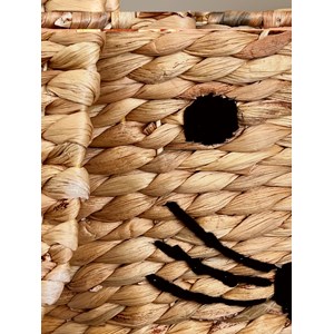 Panier en jacinthe d'eau lapin - choupy