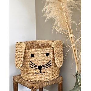 Panier en jacinthe d'eau lapin - choupy