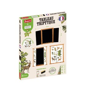 Tableau triptyque la forêt