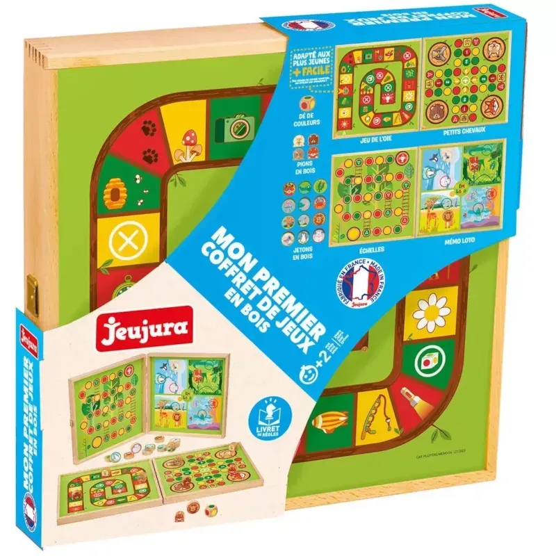 Mon 1er coffret de jeux en bois
