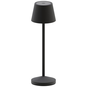 Lampe de table sans fil noir emily