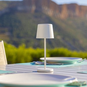 Mini lampe de table blanc kelly mini