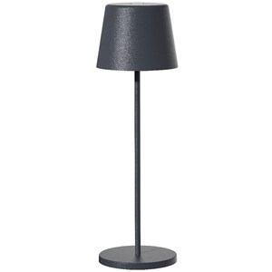 Lampe de table sans fil led gris kelly