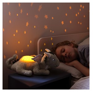 Peluche veilleuse projecteur d'étoiles