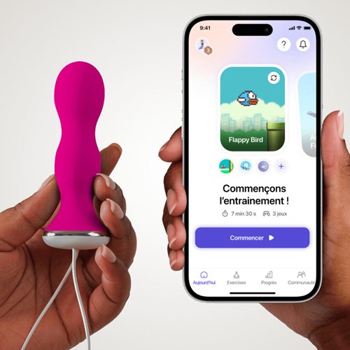Perifit - Perifit sonde périnéale connectée rose