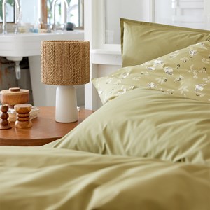 Drap housse imprimé en percale 140x200