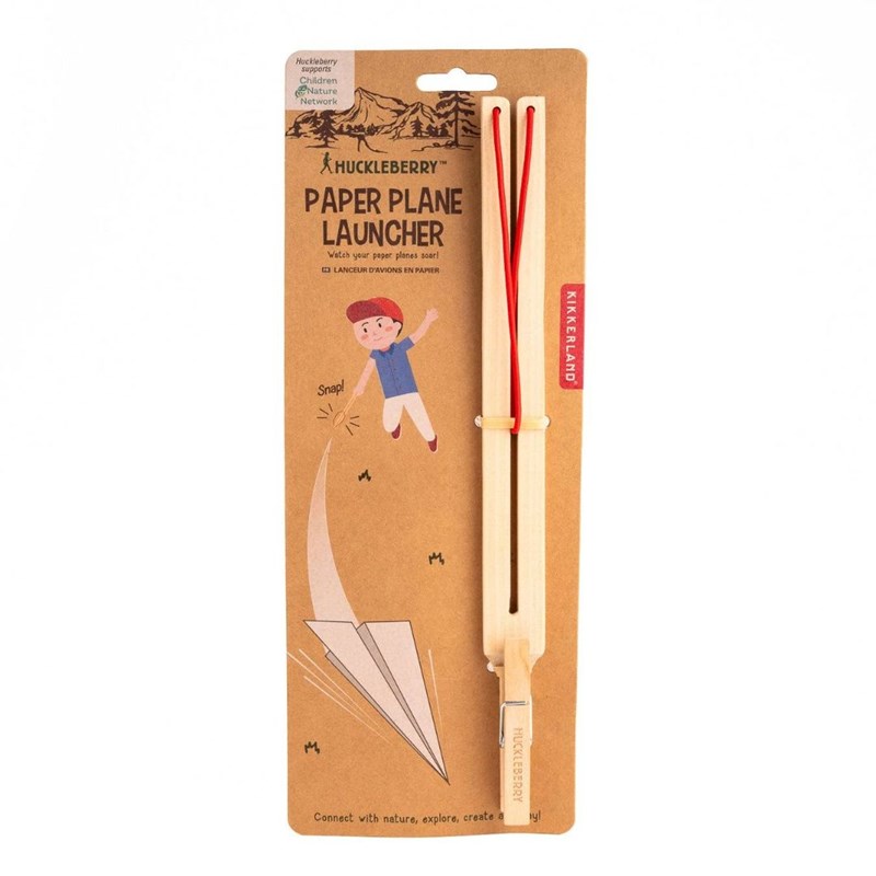 Huckleberry lance avion en pap