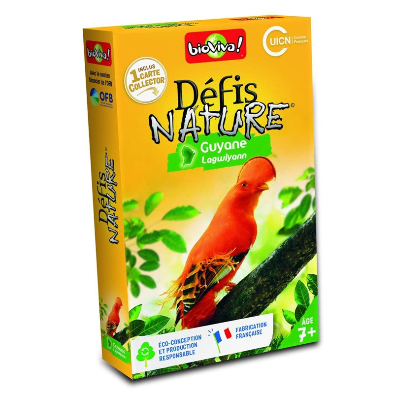 Defis nature - guyane jeux de cartes