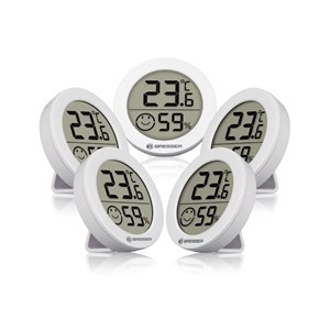 Thermomètre hygromètre par 5