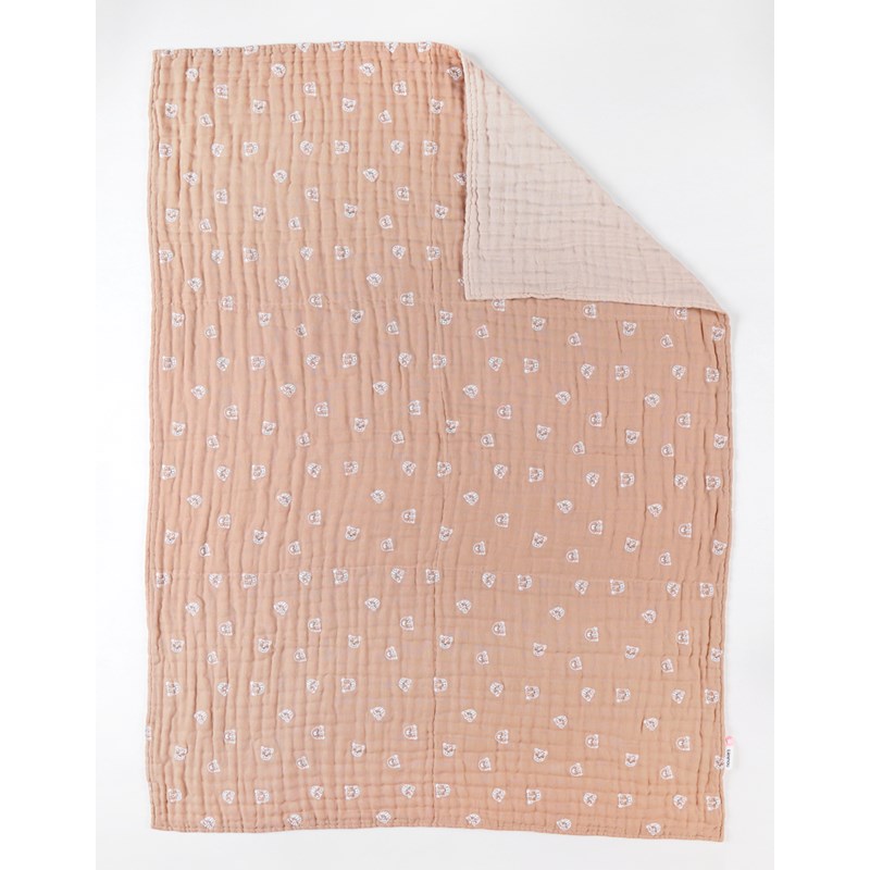 Couverture 75 x 100 cm léopard