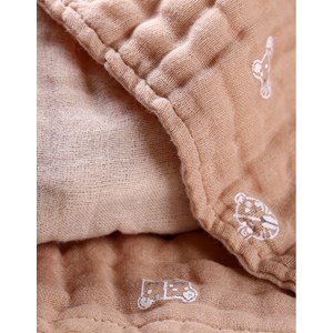 Couverture 75 x 100 cm léopard