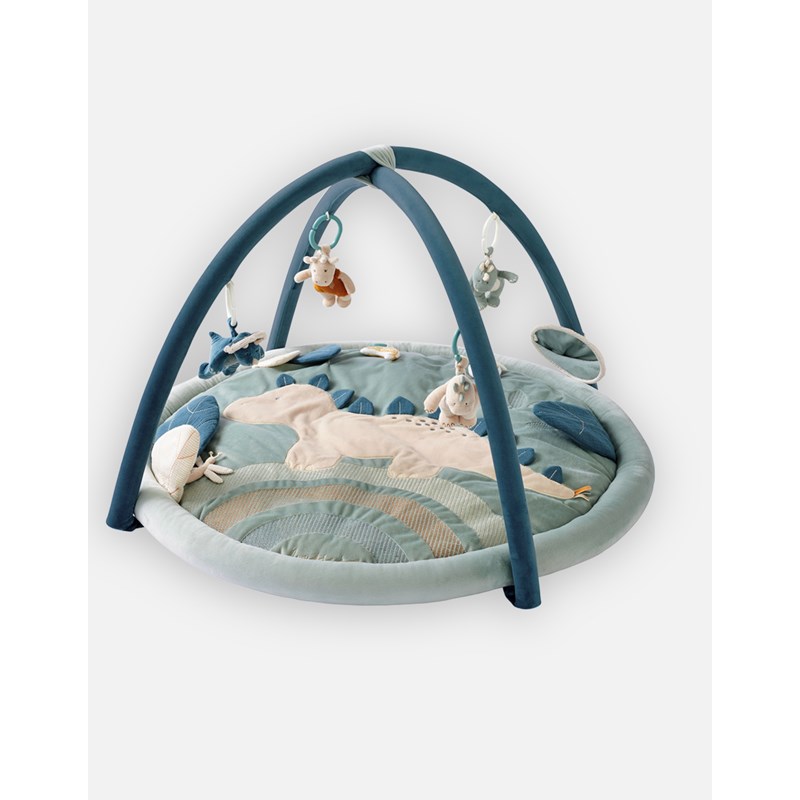 Tapis d'éveil stegi en veloudoux,