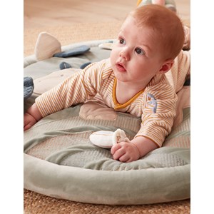 Tapis d'éveil stegi en veloudoux,