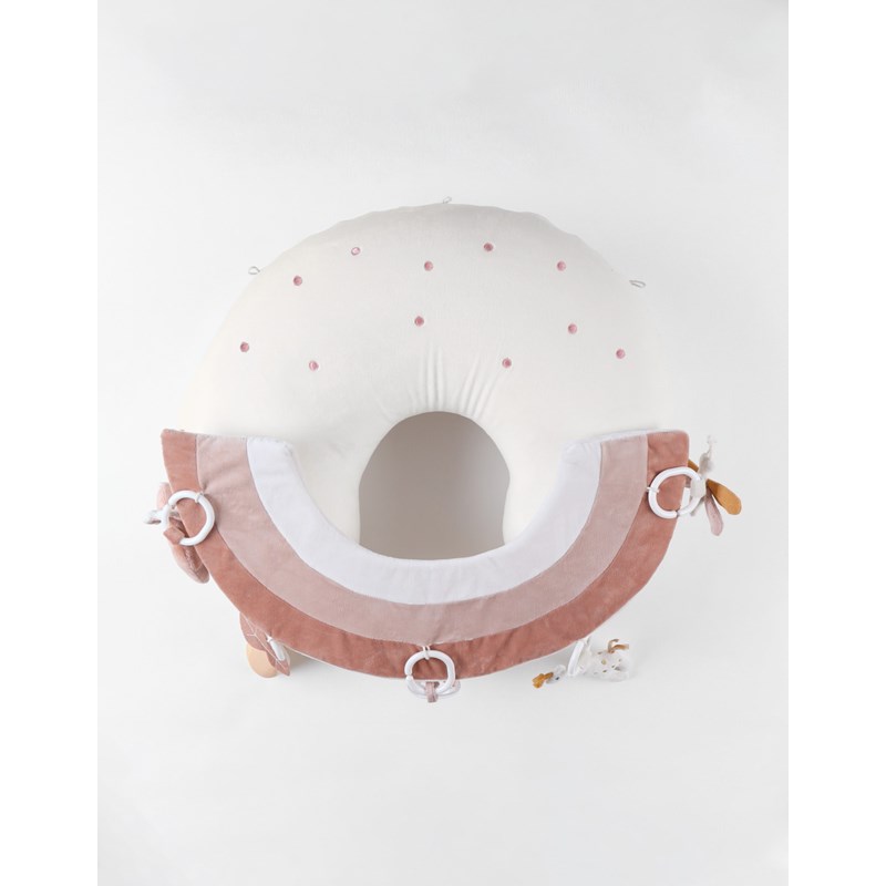 Coussin d'activités veloudoux
