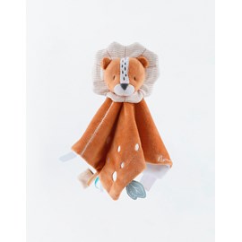 Doudou babou en veloudoux, caramel