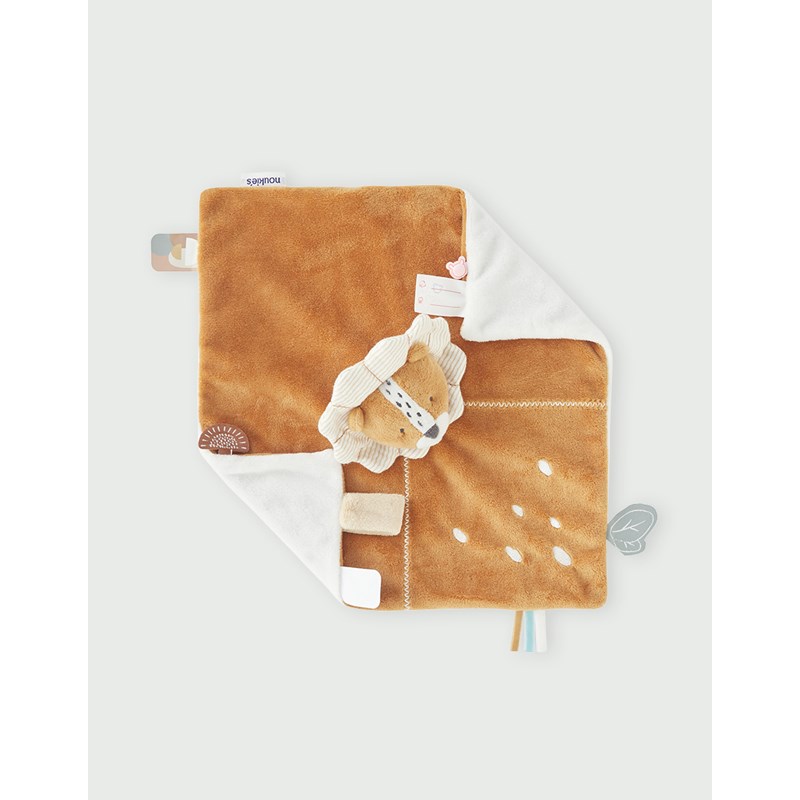 Noukies - Doudou babou en veloudoux, caramel