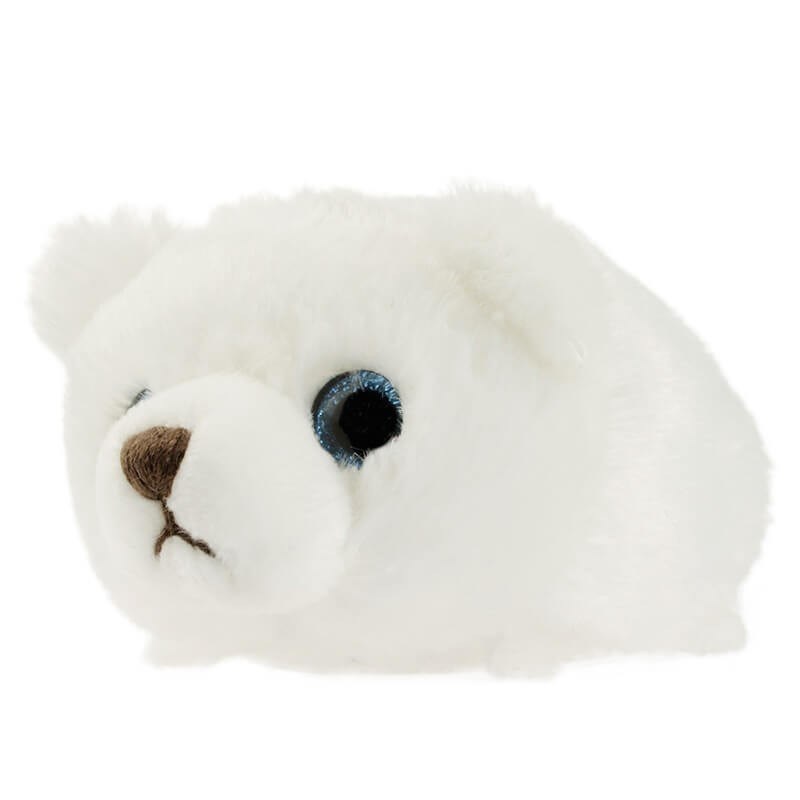 Peluche ours polaire essuie écran dani créations