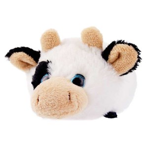 Peluche vache essuie écran dan