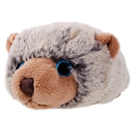 Peluche ours brun essuie écran