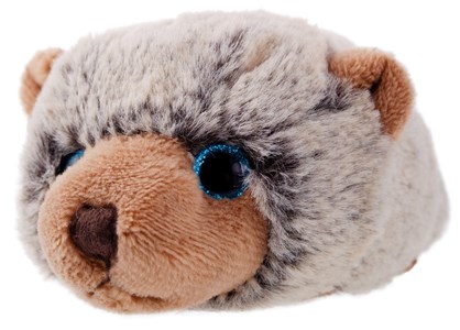 Peluche ours brun essuie écran