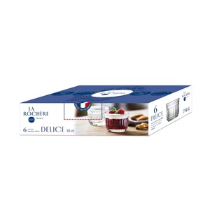 Lot de 6 mises en bouche, delice