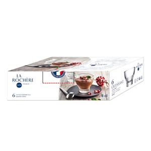 Lot de 6 mises en bouche, ouessant