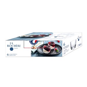 Lot de 6 mises en bouche, folies