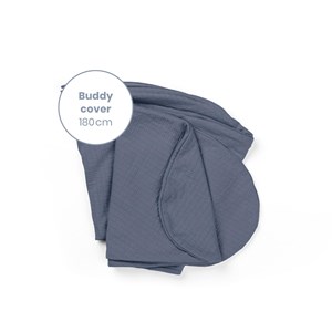 Housse coussin de grossesse buddy blue