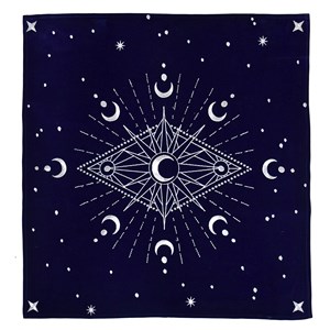 Nappe de divination bleue