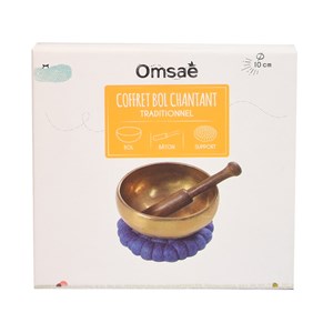 Coffret bol chantant traditionnel 10 cm