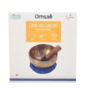 Coffret bol chantant traditionnel 14 cm