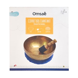 Coffret bol chantant traditionnel 30 cm