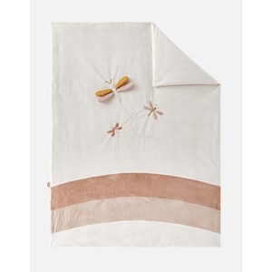 Couverture 100 x 140 cm libellule