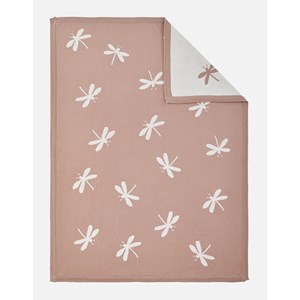 Couverture 75 x 100 cm libellule
