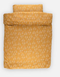 Housse de couette girafe en mousseline